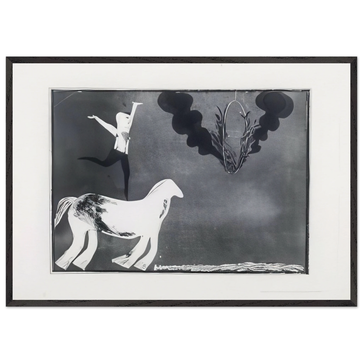 The Acrobat - Signed Print by David Hockne
