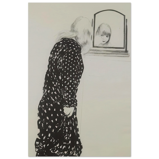 A Lot More Of Ann Combing Her Hair by David Hockney