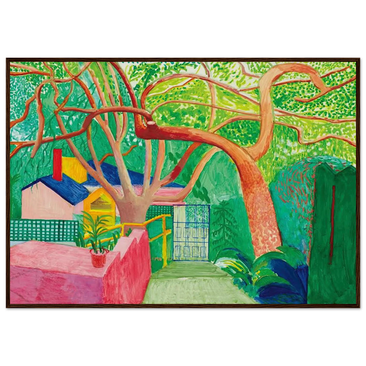 David Hockney The Gate 2000 framed art print
