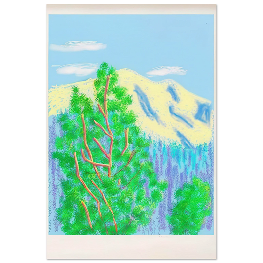 The Yosemite Suite 9 by David Hockney Poster