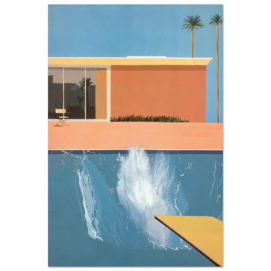 David Hockney A Bigger Splash 1967 poster