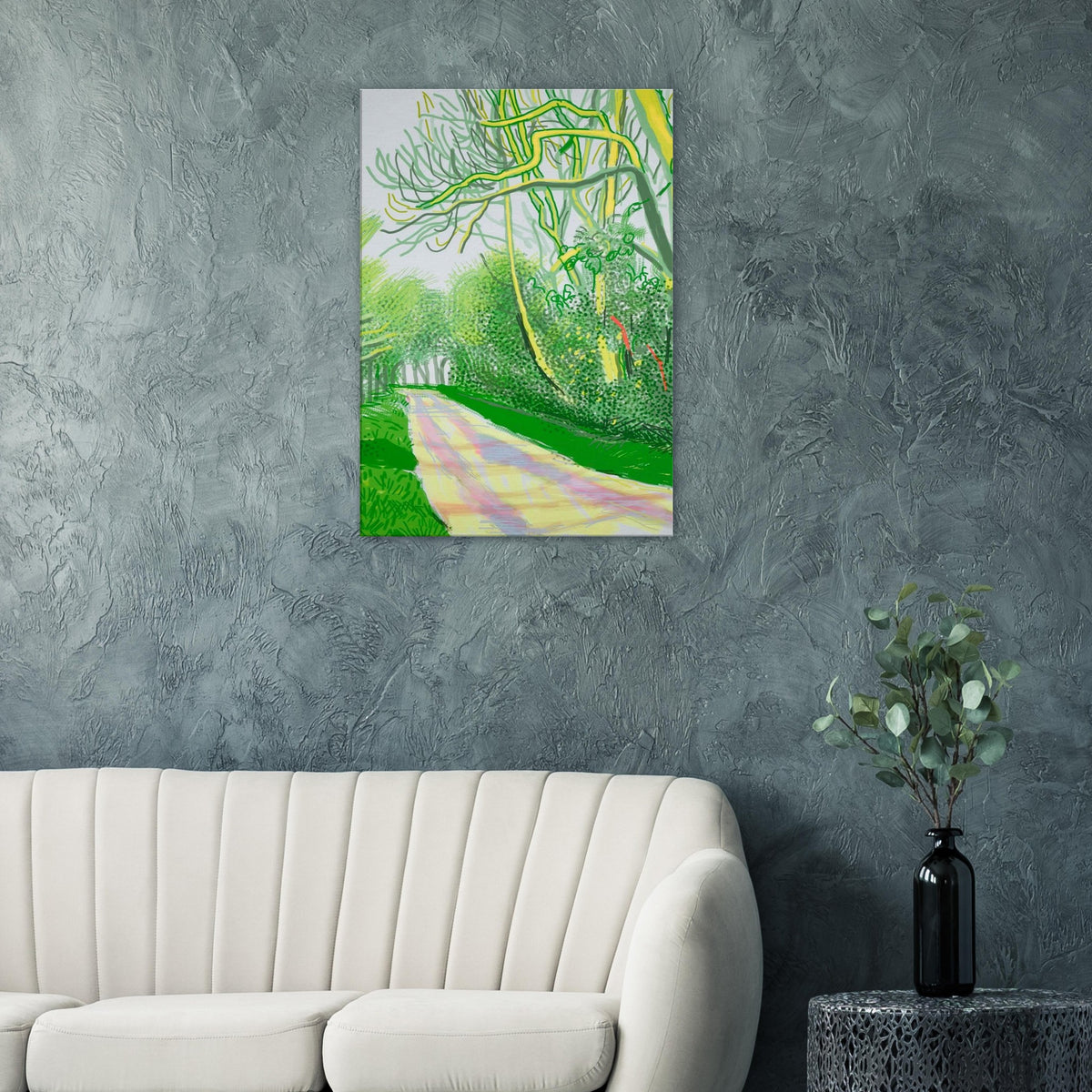 David Hockney, David Hockney Canvas Wall Art, textured canvas wall art, canvas print