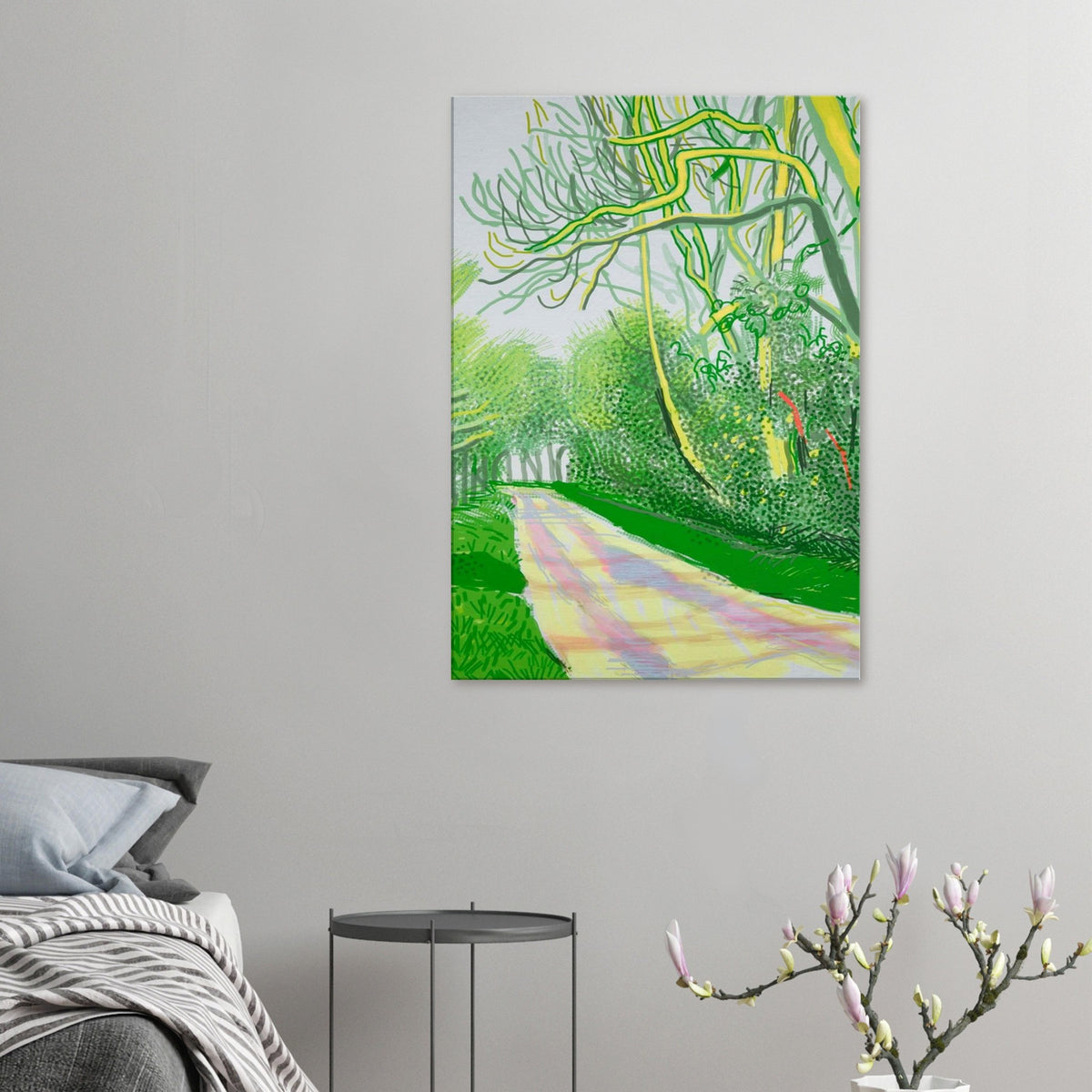 David Hockney, David Hockney Canvas Wall Art, textured canvas wall art, canvas print