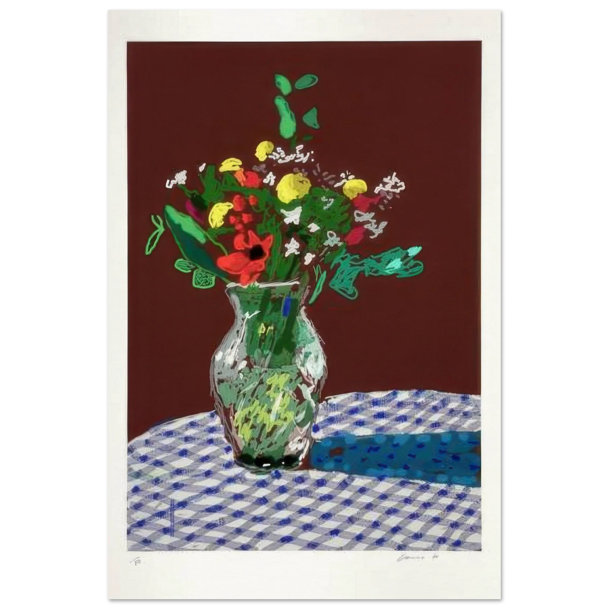 david hockney flowers 