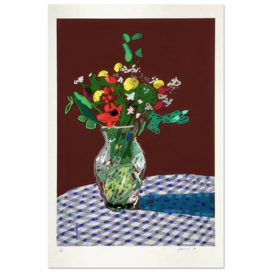 david hockney flowers 