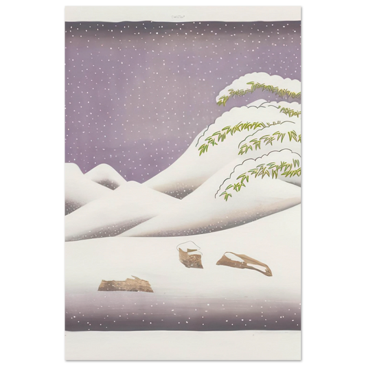 Snow by David Hockney Poster
