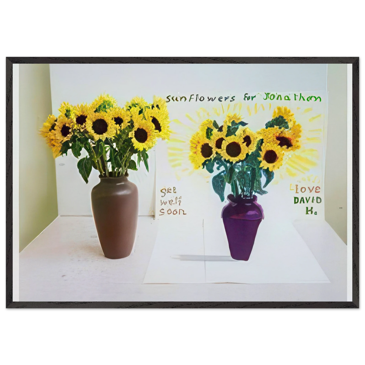 Photography Is Dead. Long Live Painting by David Hockney70x100 cm / 28x40″ /collections/framed-art-print