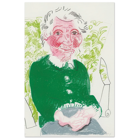 Portrait Of Mother I by David Hockney Poster