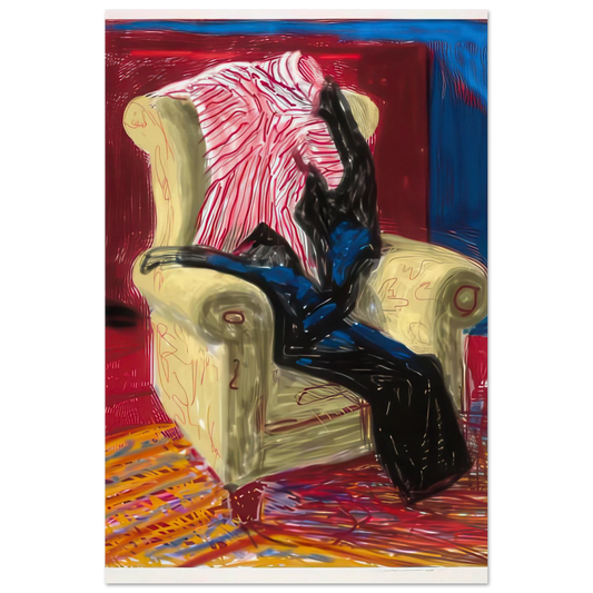Untitled No. 311 by David Hockney Poster