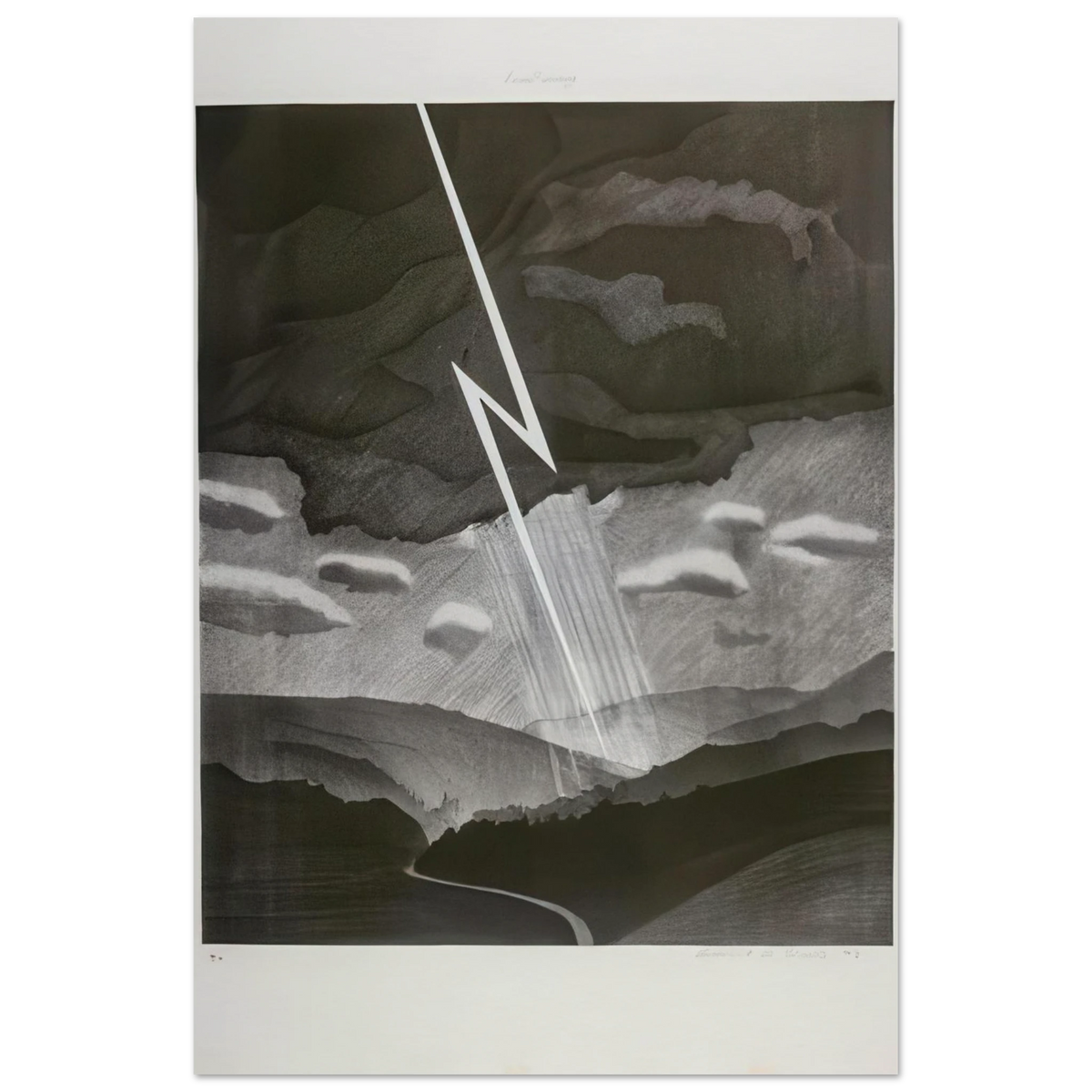 Lightning  by David Hockney Poster