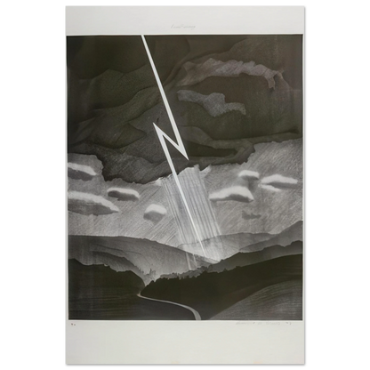 Lightning  by David Hockney Poster
