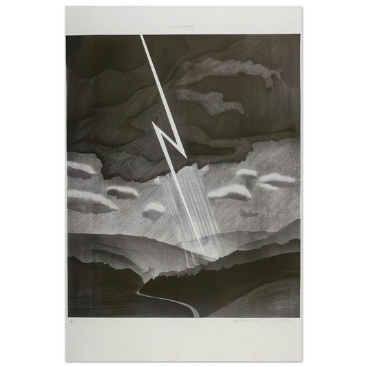 Lightning  by David Hockney Poster