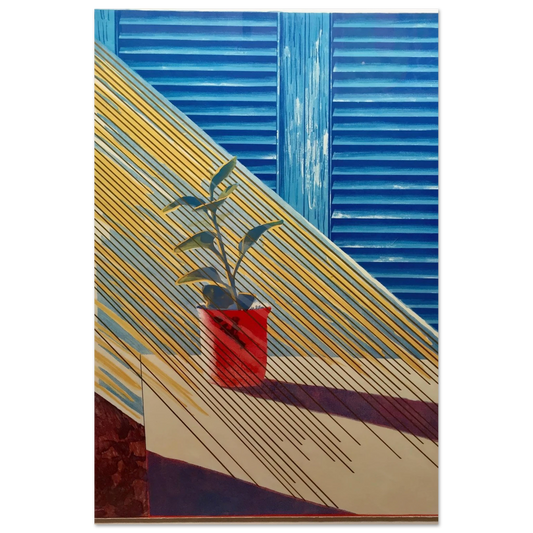 David Hockney Sun Weather Series poster