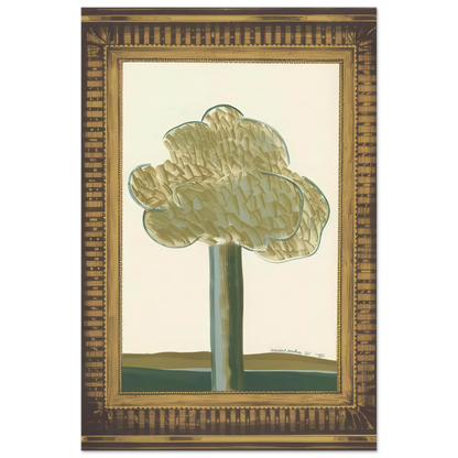 Picture Of A Landscape In An Elaborate Gold Frame, 2  by David Hockney