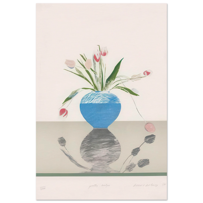 Pretty Tulips by David Hockney undefined Poster