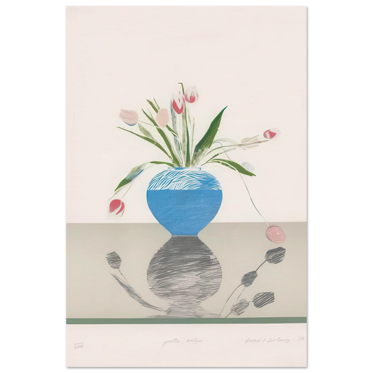 Pretty Tulips by David Hockney undefined Poster
