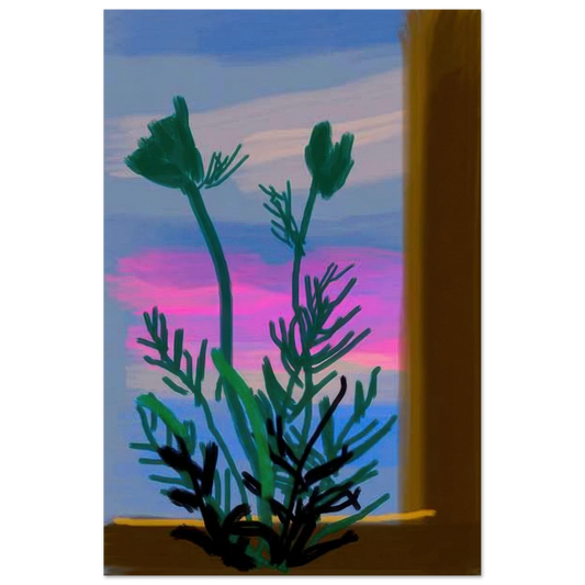 Untitled No. 471 by David Hockney Poster