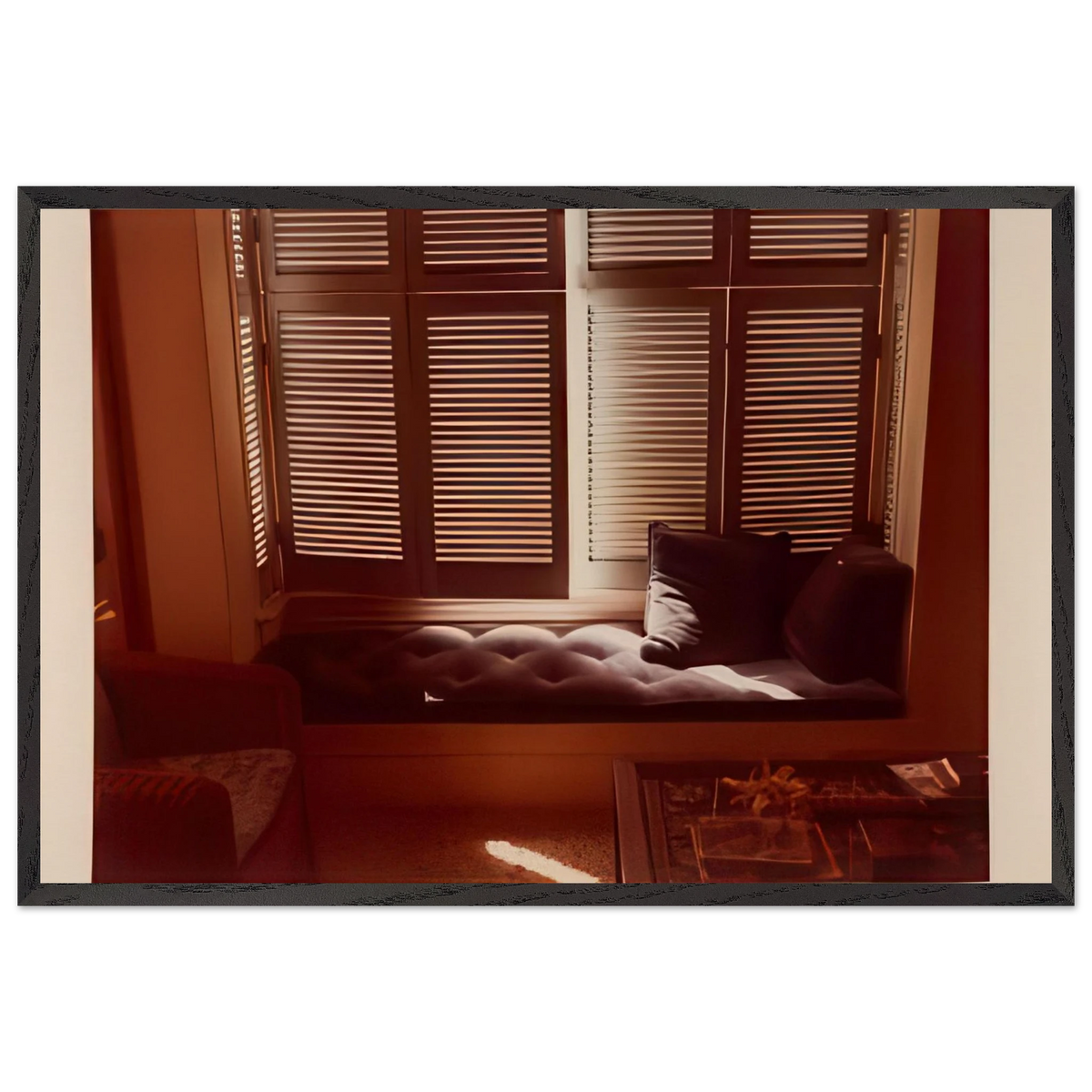 A Neat Window, Santa Monica by David Hockney Framed Art Print