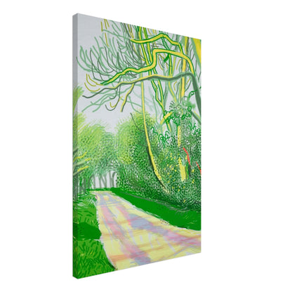 David Hockney, David Hockney Canvas Wall Art, textured canvas wall art, canvas print, 50 × 60 cm (20 × 24 in)