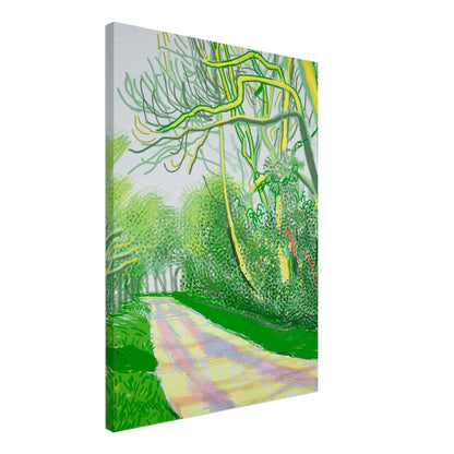 David Hockney, David Hockney Canvas Wall Art, textured canvas wall art, canvas print, 60 × 75 cm (24 × 30 in)