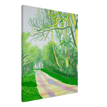 David Hockney, David Hockney Canvas Wall Art, textured canvas wall art, canvas print, 45 × 60 cm (18 × 24 in)