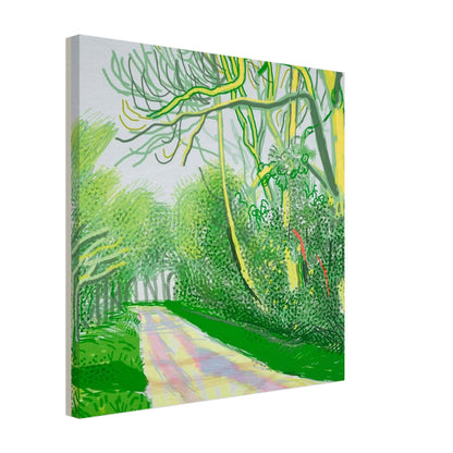 David Hockney, David Hockney Canvas Wall Art, textured canvas wall art, canvas print, 27 × 35 cm (11 × 14 in)