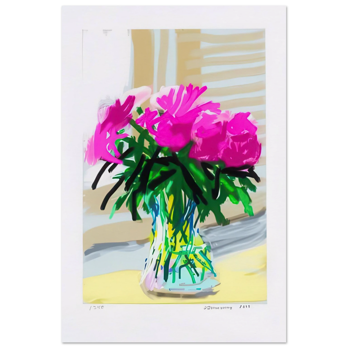  Untitled No. 535 - Signed Print by David Hockney Poster
