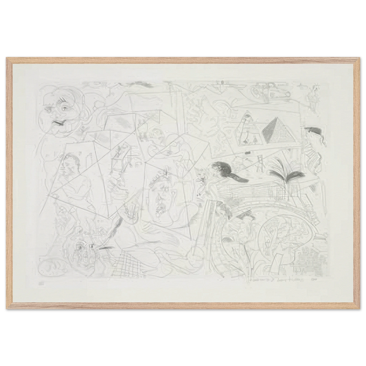 House Doodle by David Hockney 70x100 cm / 28x40″ 