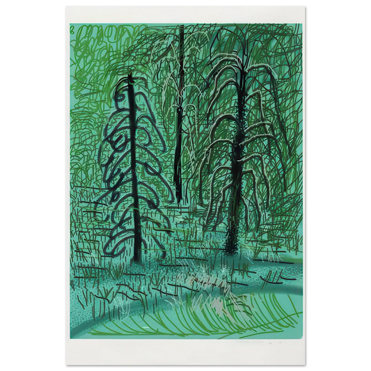 The Yosemite Suite 16 - Signed Print by David Hockney Poster