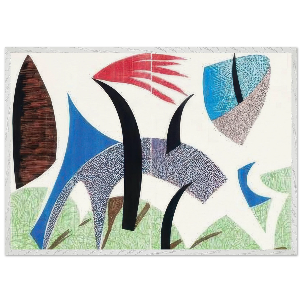 Celebration by David Hockney Framed Print