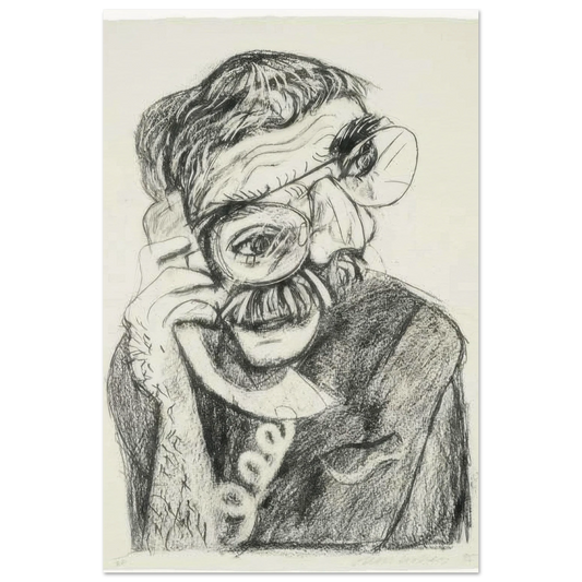 An Image Of Ken by David Hockney Poster