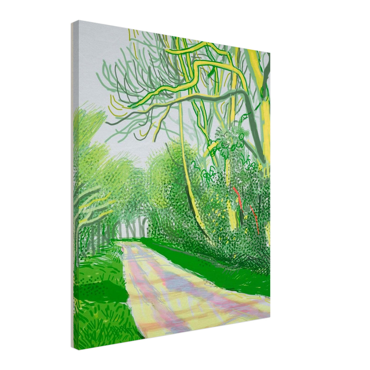 David Hockney, David Hockney Canvas Wall Art, textured canvas wall art, canvas print, 60 × 90 cm (24 × 36 in)