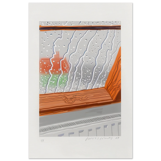 Rain On The Studio Window 