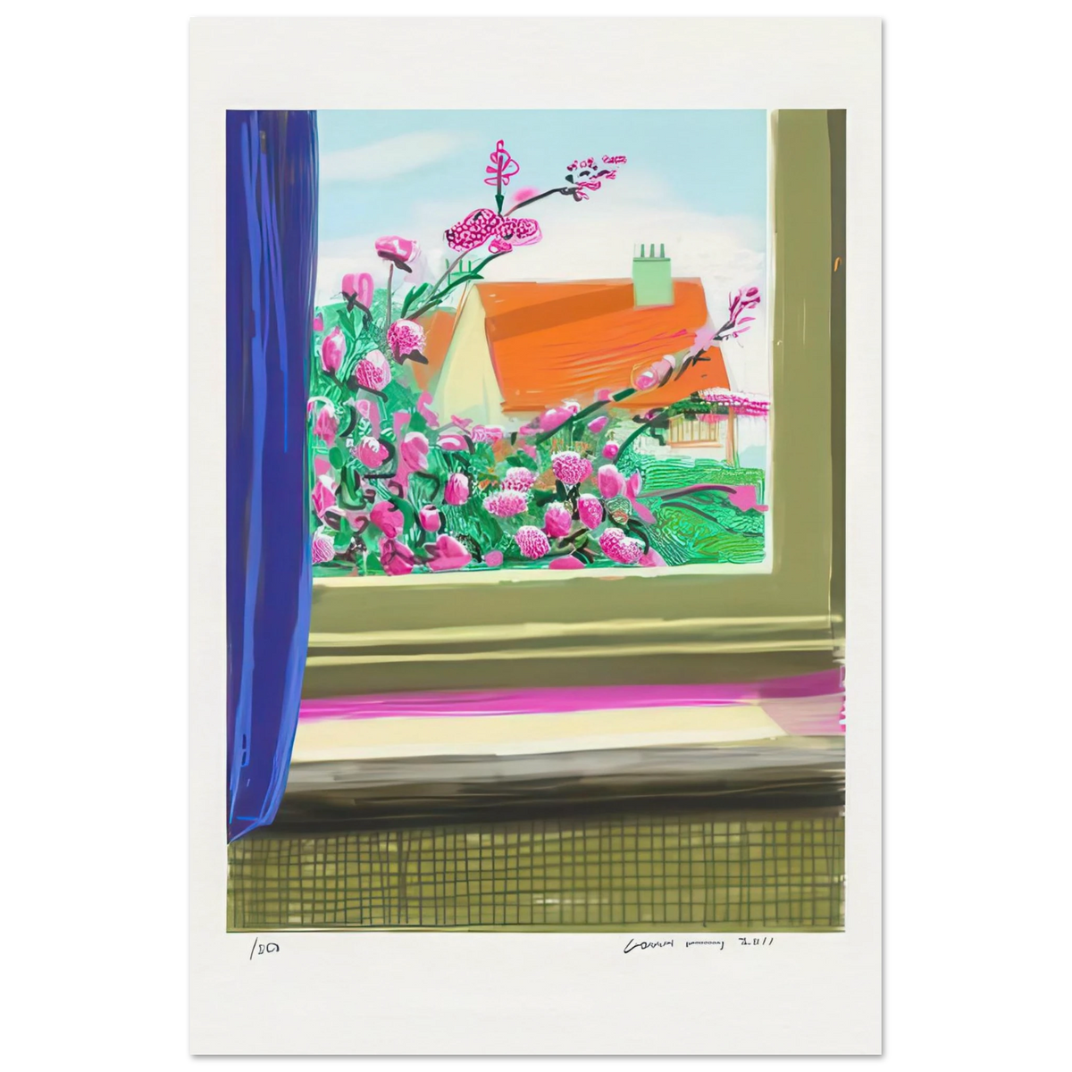 Untitled No. 778  by David Hockney undefined  Poster