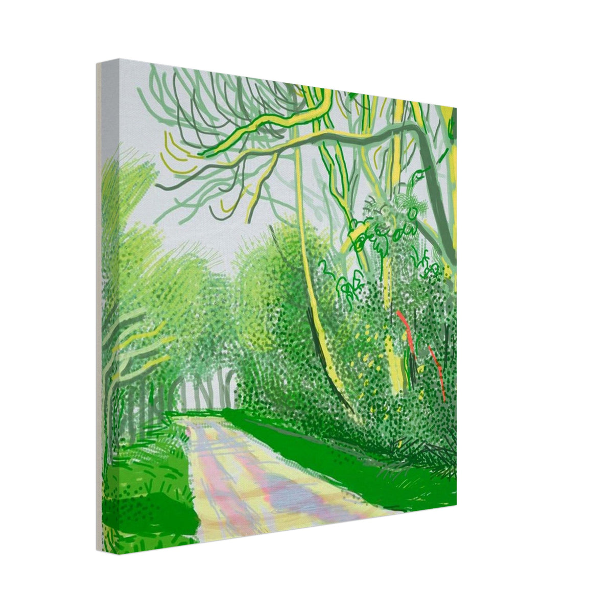David Hockney, David Hockney Canvas Wall Art, textured canvas wall art, canvas print, 40 × 60 cm (16 × 24 in)