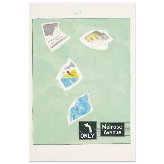Wind by David Hockney Poster