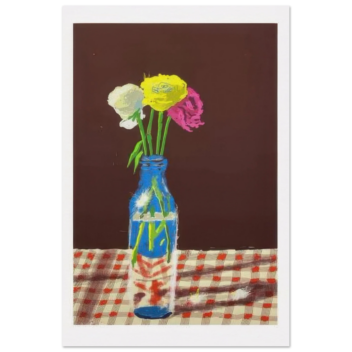 david hockney flowers
