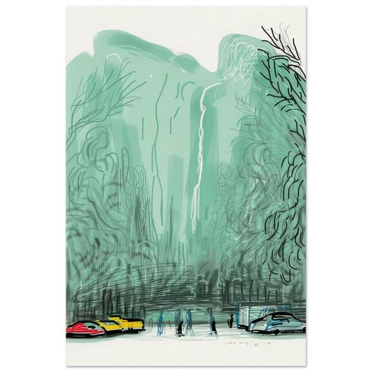 The Yosemite Suite 13 - Signed Print by David Hockney Poster