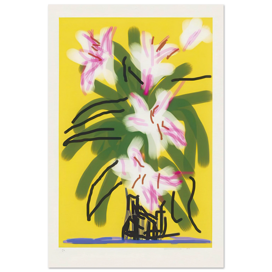 Untitled No. 121 by David Hockney Poster