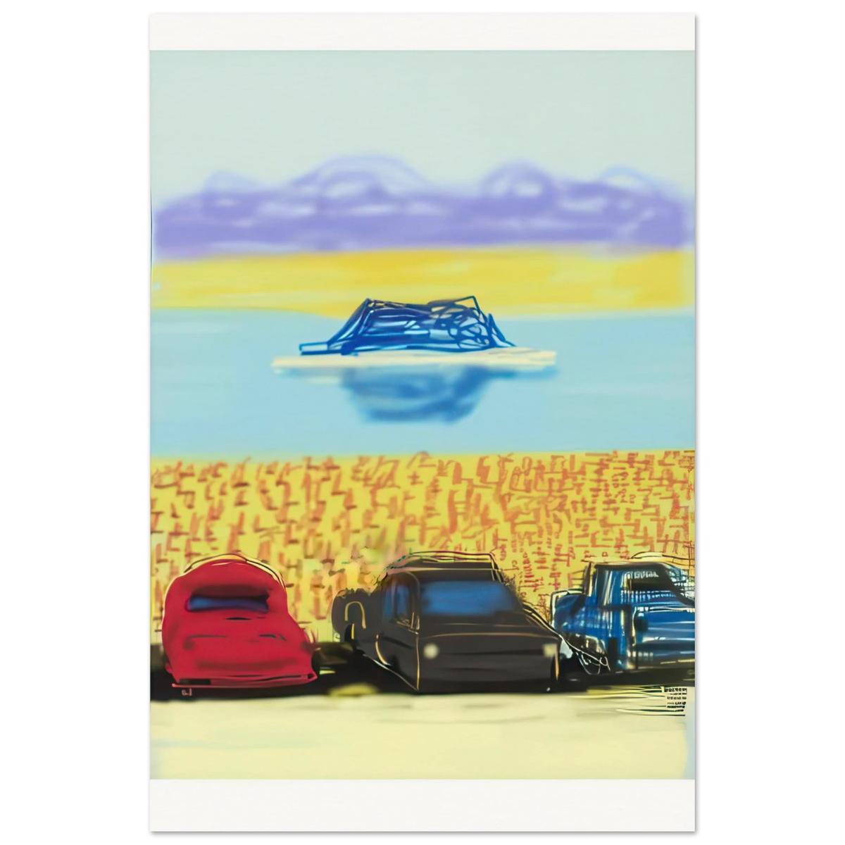 The Yosemite Suite 17 - Signed Print by David Hockney Poster