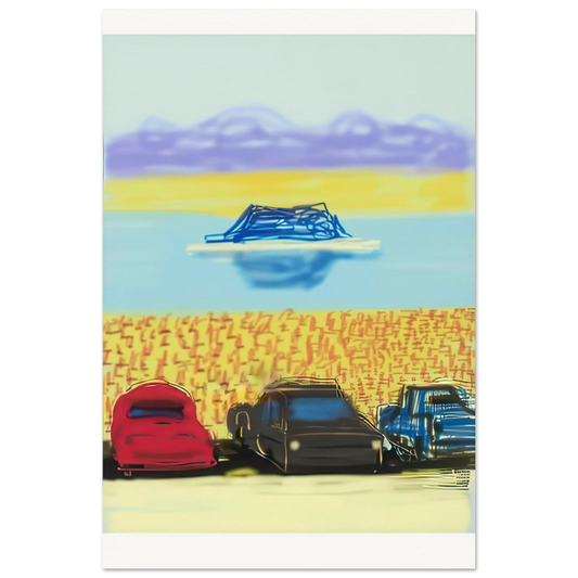 The Yosemite Suite 17 - Signed Print by David Hockney Poster