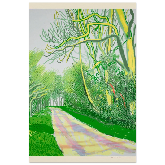 David Hockney aux enchères résultats et leçons du premier trimestre 2026 Poster