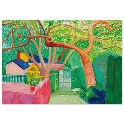 David Hockney The Gate 2000 poster