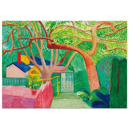 David Hockney The Gate 2000 poster