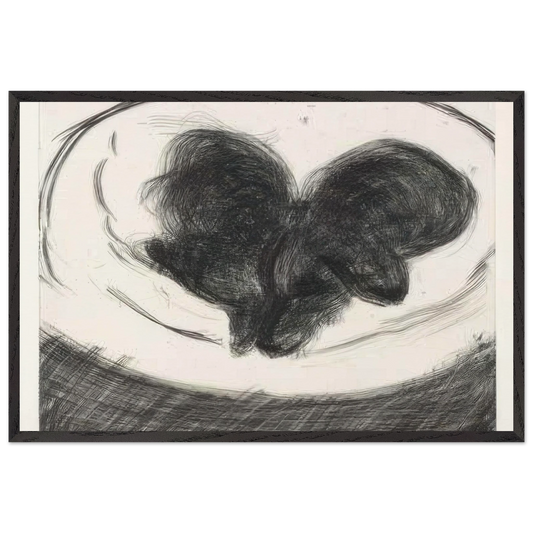 Dog Etching No. 1 by David Hockney Framed Art Print
