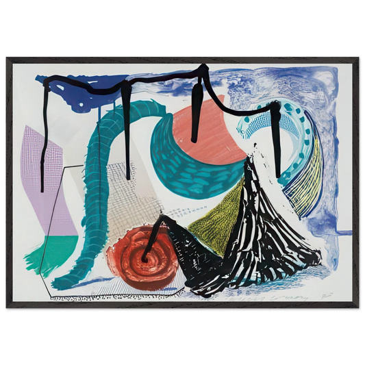 Catherine's Walk - Signed Print by David Hockney