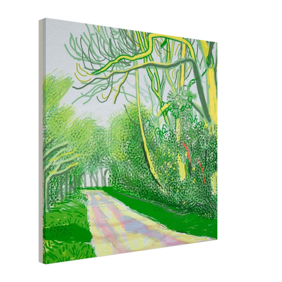 David Hockney, David Hockney Canvas Wall Art, textured canvas wall art, canvas print, 50 × 75 cm (20 × 30 in)
