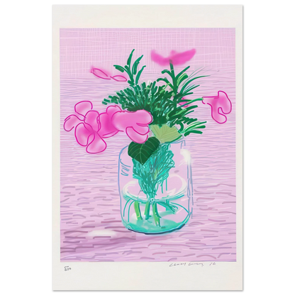 Untitled No. 329, from A Bigger Book Art Edition A - Signed Print by David Hockney Poster