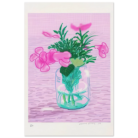 Untitled No. 329, from A Bigger Book Art Edition A - Signed Print by David Hockney Poster