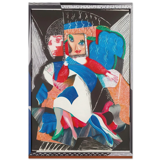 An Image Of Celia - Signed Print by David Hockney Poster